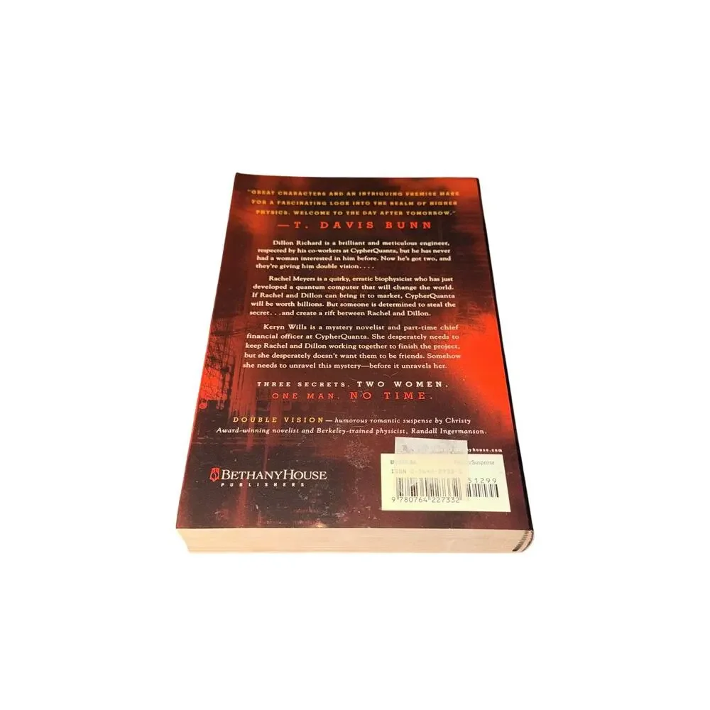 Double Vision A Novel Of Suspense And Intrigue Randall Ingermanson Paperback
